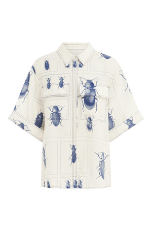 Beetle Utility Shirt - Beetle Print | Sunset Lover