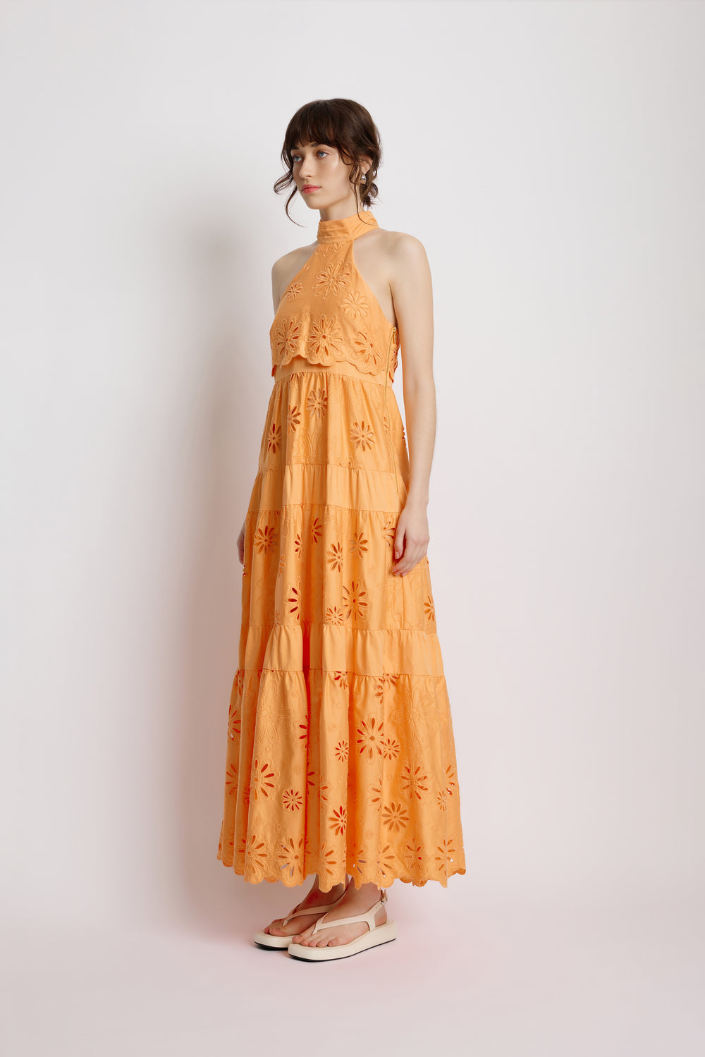 Coastal Daisy Dress - Apricot Nectar | Sunset Lover