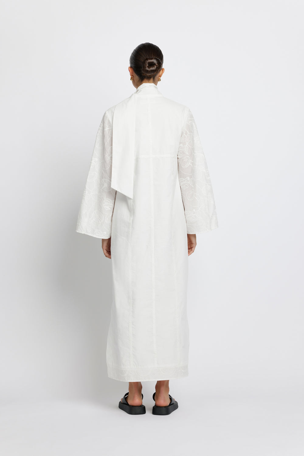 Forest Midi Dress - Bright White | Sunset Lover
