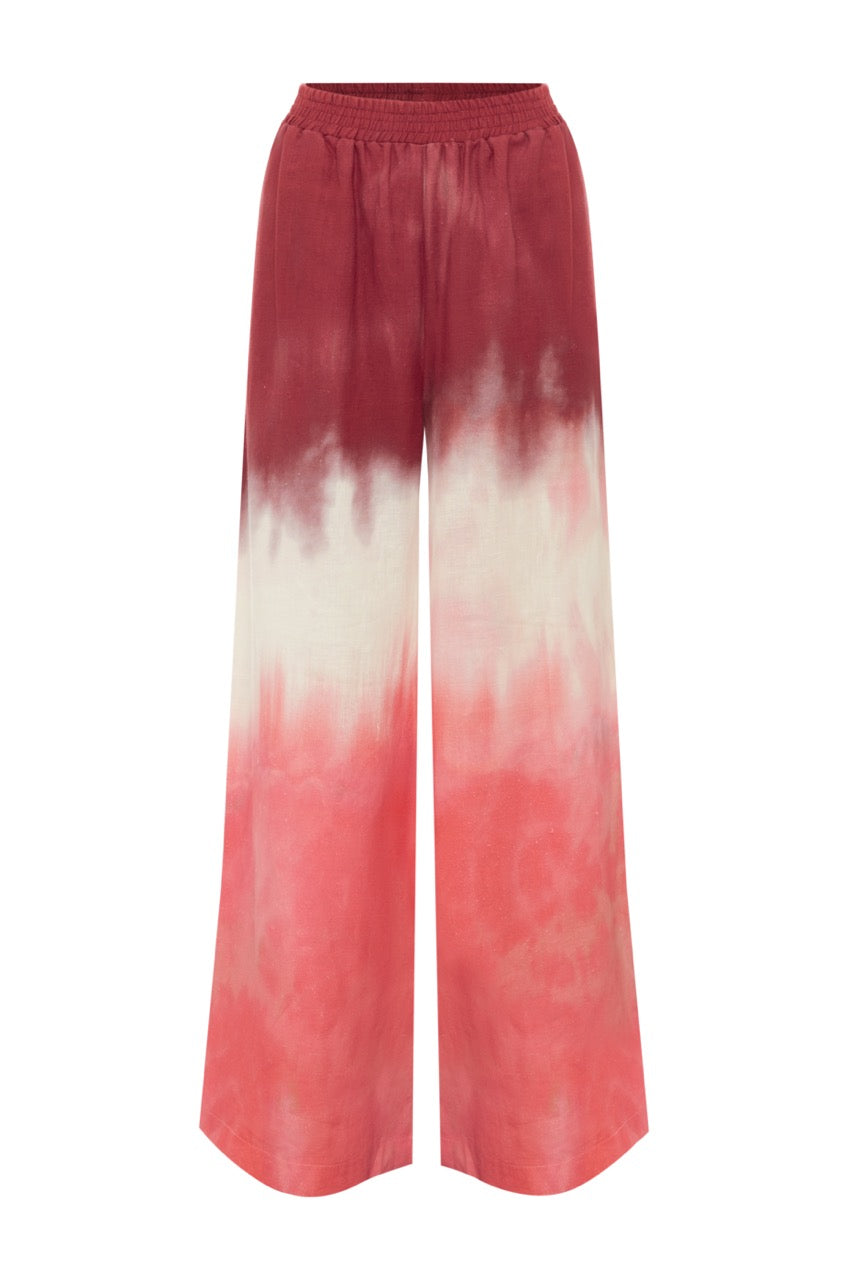 Rosewood Relaxed Pant - Rosewood Tie Dye | Sunset Lover