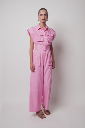 Woodland Jumpsuit - Pink