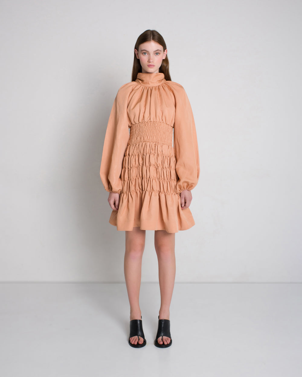 Eshan Mini Dress - Sandstone