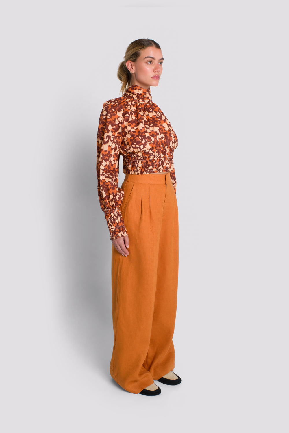 Arman Top - Abstract Wing Print| Sunset Lover